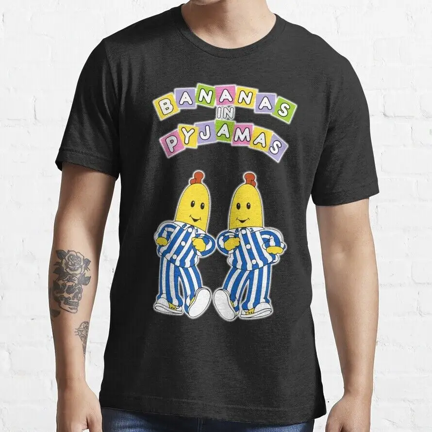 New Funny Bananas in pyjamas with sign Classic T-Shirt M L XL