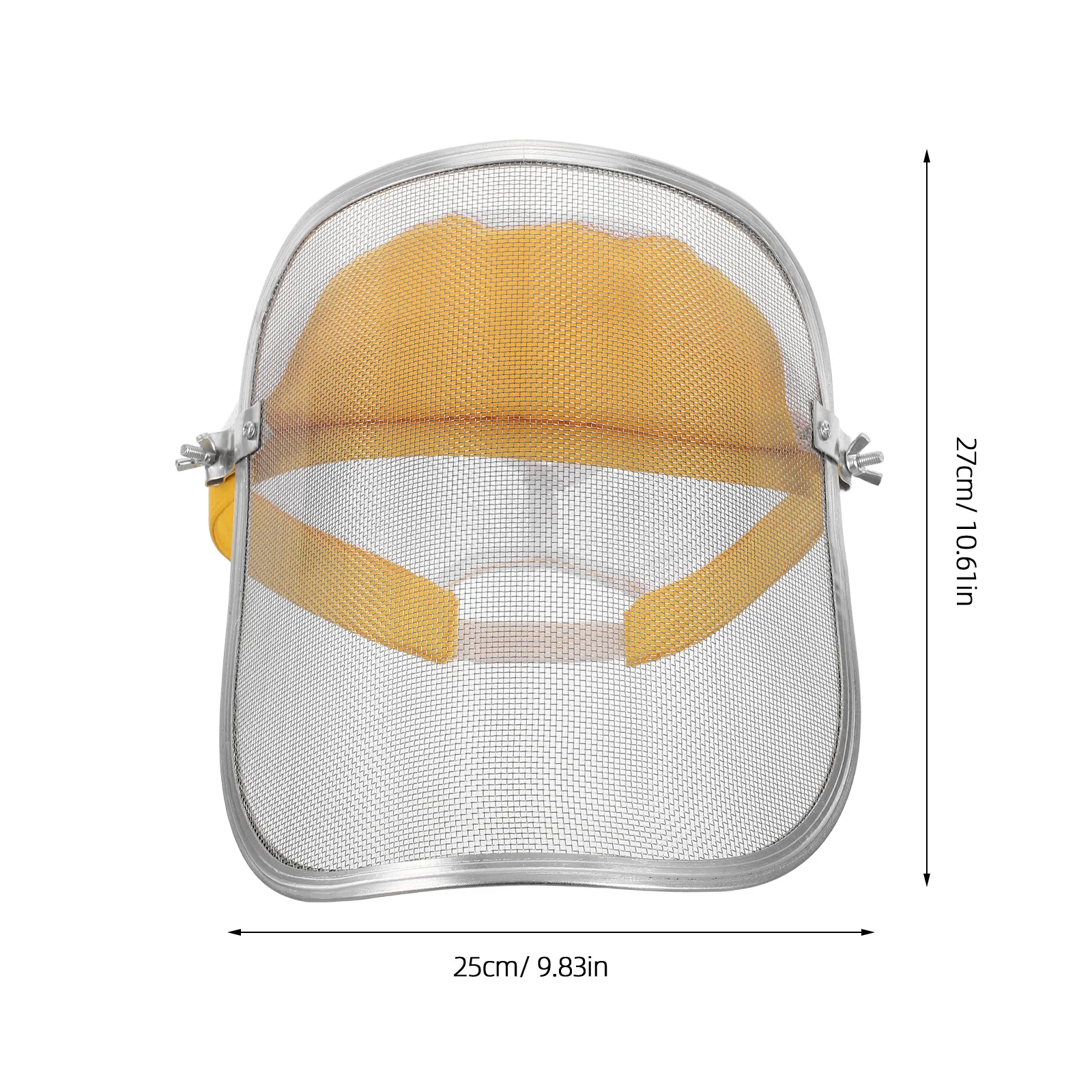 Protective Face Mask Stainless Steel Mesh Full High Transparent Breathable Safety For Grinding Welding