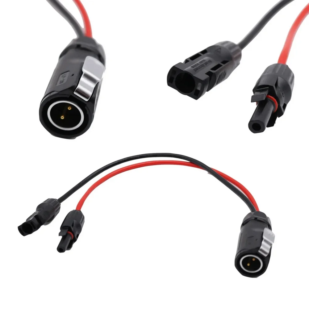 1PC LP-20 2 Pin Aviation Connector Cable With For Hella Compatible-Plug For Solar Panel Battery Power Adapter For Outdoor RV Use