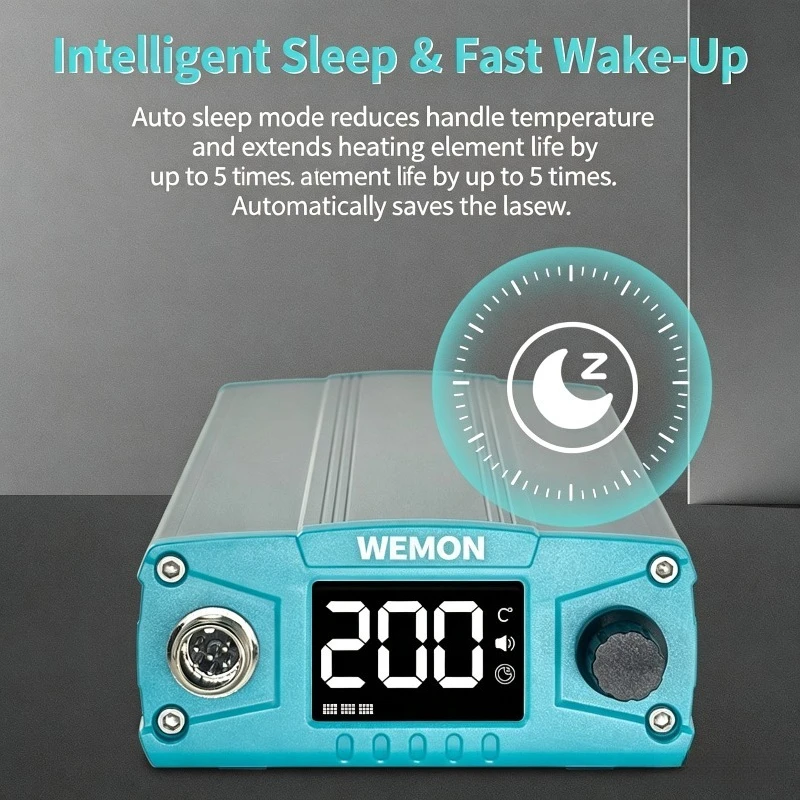 120W High-Power T210Pro Intelligent Constant Temperature Digital Display Soldering Station Soldering Iron Repair Tool