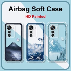 Anti-fall Casing For ZTE Axon 50 Ultra 5G Slim Soft TPU Silicone Transparent Case Axon 40 Pro Shockproof Shell Axon 30 Ultra 30S