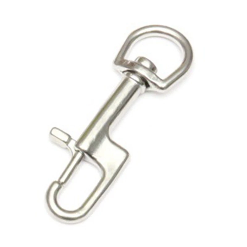 

Stainless Steel Diving Bolt Snap Hook Scuba Diving Single Ended Hook BCD Accessories Diving Equipment