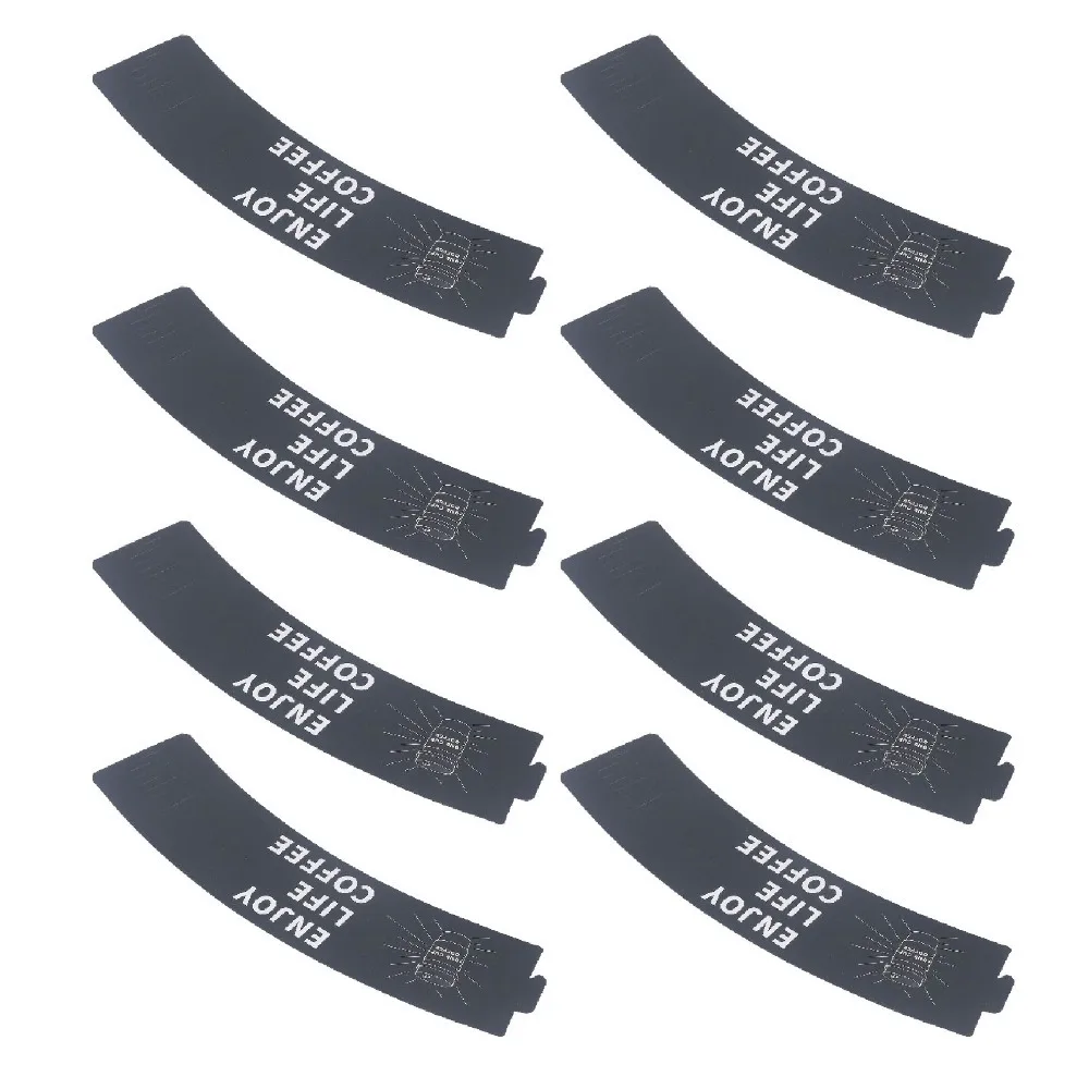 50Pcs Paper Coffee Cup Sleeve Heat & Cold Insulation Stretchable Structure Cold Resistant Cup Sleeve Fit Multiple Cup Sizes