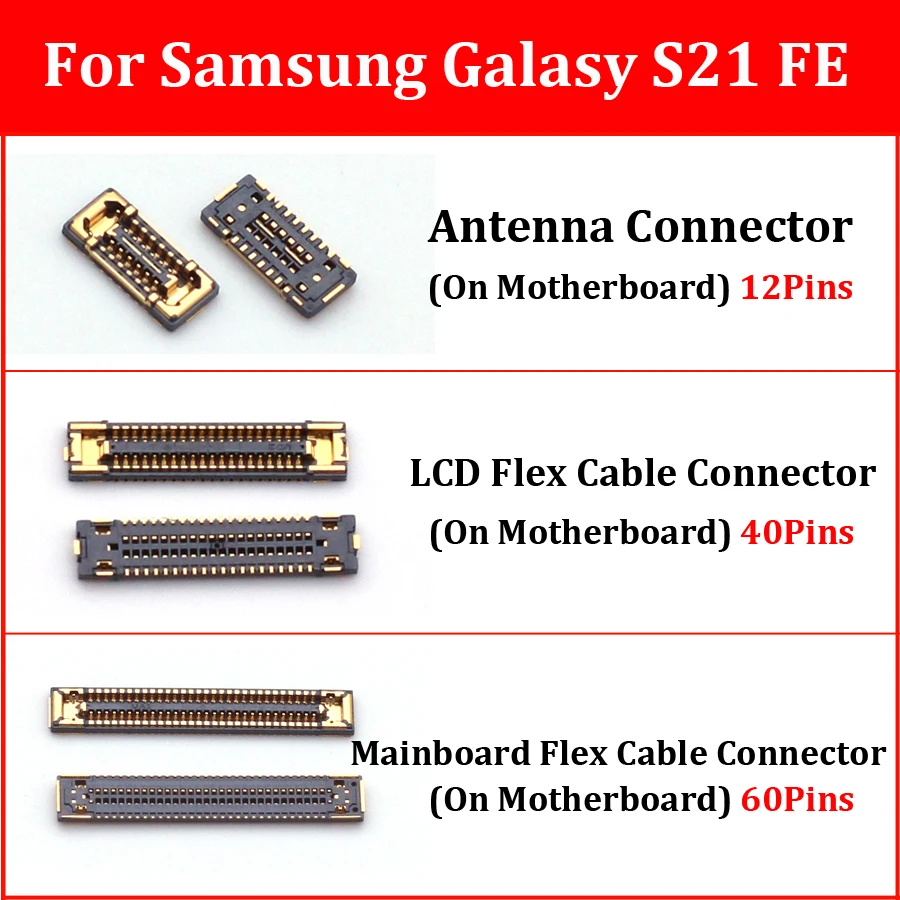 2 шт., запасные части для Samsung Galaxy S21 FE 2 шт., запасные части для Samsung Galaxy S21 FE