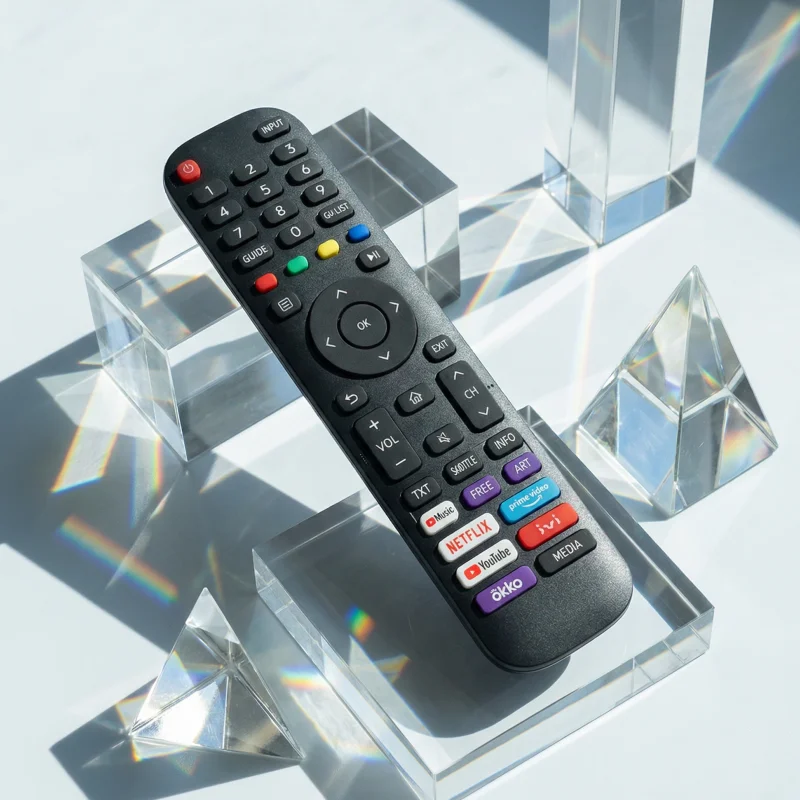EN2F30H Universal Remote Control for Hisense TV Models - Compatible with ARRQW 43A7100F RO-50LHS 65H6G 50 55A7300F 55A7500F 65Q7