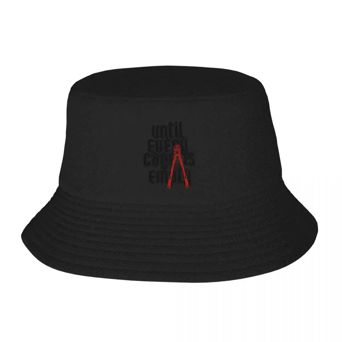 Retro Design，UNTIL EVERY CAGE IS EMPTY - Animal Rights Vegan Activism Bucket Hat Fishing Cap Hard  Sports  Beach  Men W