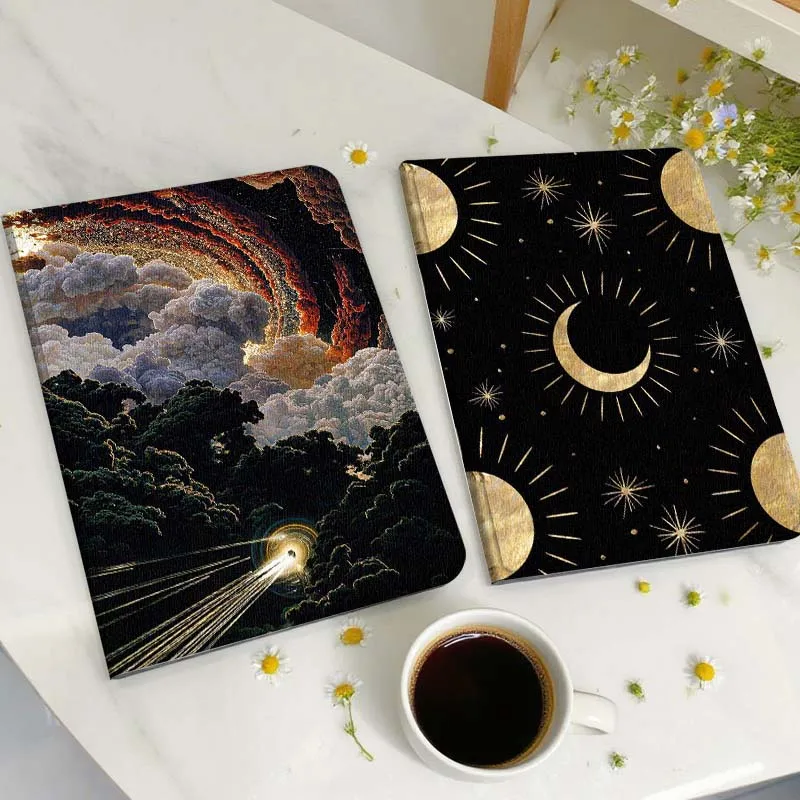 

Cosmic Forest Ray Glow Gift Tablet Case For Huawei Honor MatePad MediaPad Air 5 6 7 11 V6 V7 V8 V9 X9 X8 T10 T10s C5e T5