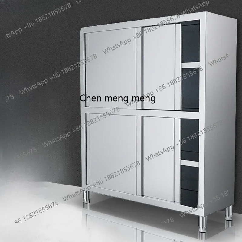 

Commercial four-door cupboard stainless steel food cabinet cleaning cabinet locker LC-J-STL0