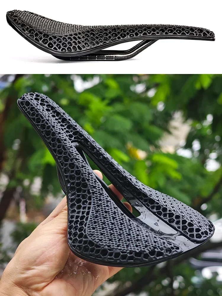 AliExpress GOLDIX PS-GLAXY 3D Printed Bike Saddle Carbon Fiber Ultra Lightweight Road MTB Racing Bicycle Seat Cushion Cycling Parts