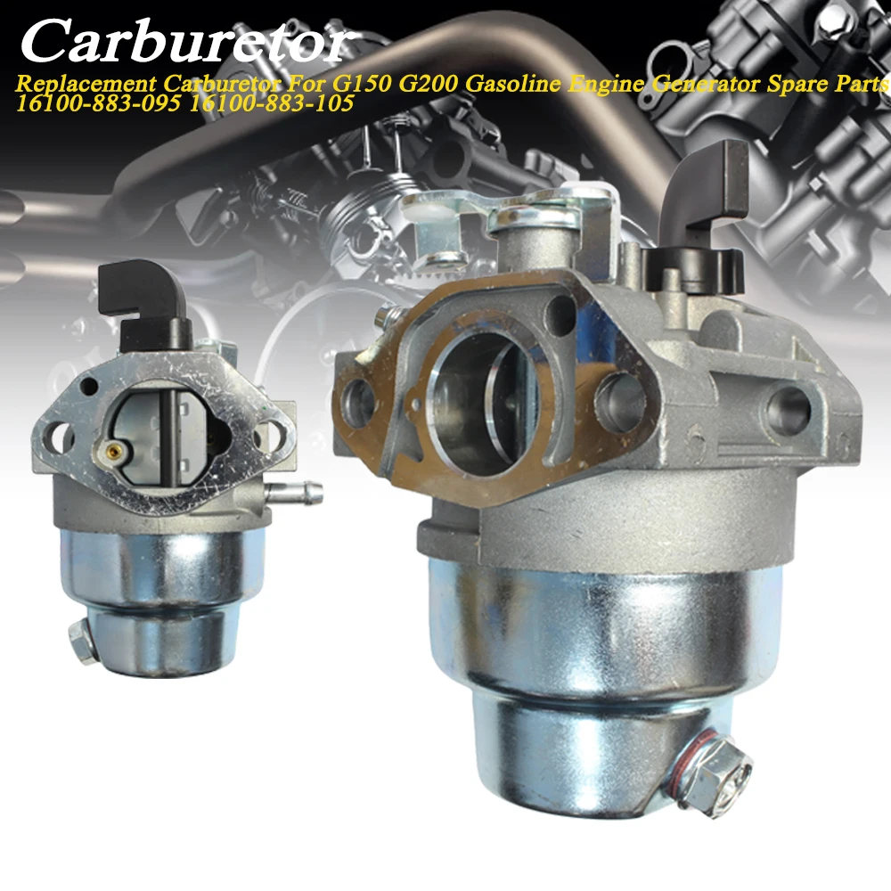 

For G150 G200 Carburetor Gasoline Engine Generator Spare Parts 16100-883-095 16100-883-105