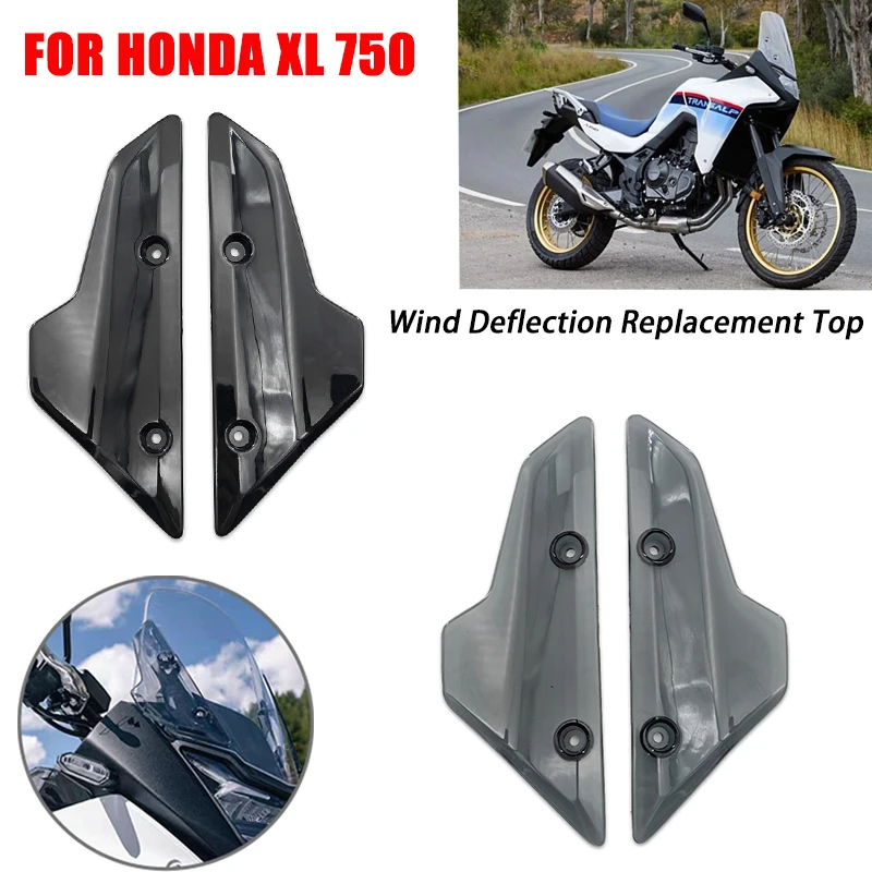 

Motorcycle Accessories Fairing Deflector Wind Deflection Replacement Top FOR Honda XL750 Transalp 2023 2024