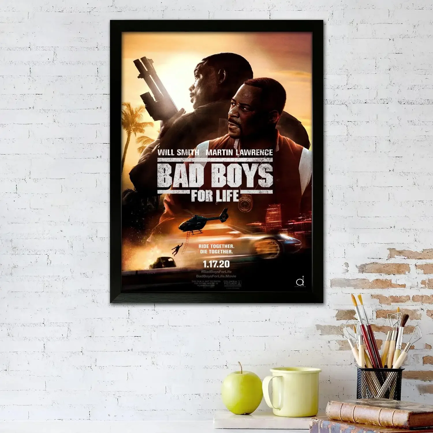 bad boys Movie TV show Canvas Art Poster and Wall Art, Picture Print, Modern Family, Bedroom Decor, Posters,Decorative painting