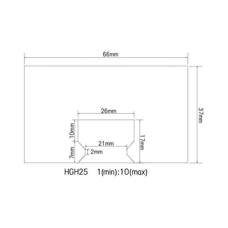 HLTNC CN U-vormige Nylon Balg Flexibiliteit Stofkap voor Lineaire Laser Geleiderail Cover Orgel StofkapHGR 15 20 25 30 voor Cnc