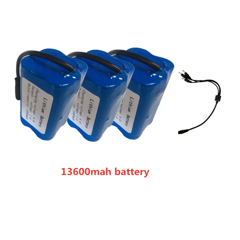 V050 V005 Smart Electric RC Fishing Bait Boat Spare Parts 7.4V 6800Mah 13600Mah Battery/Motor/Shell/USB/Lamp/Hopper/Controller