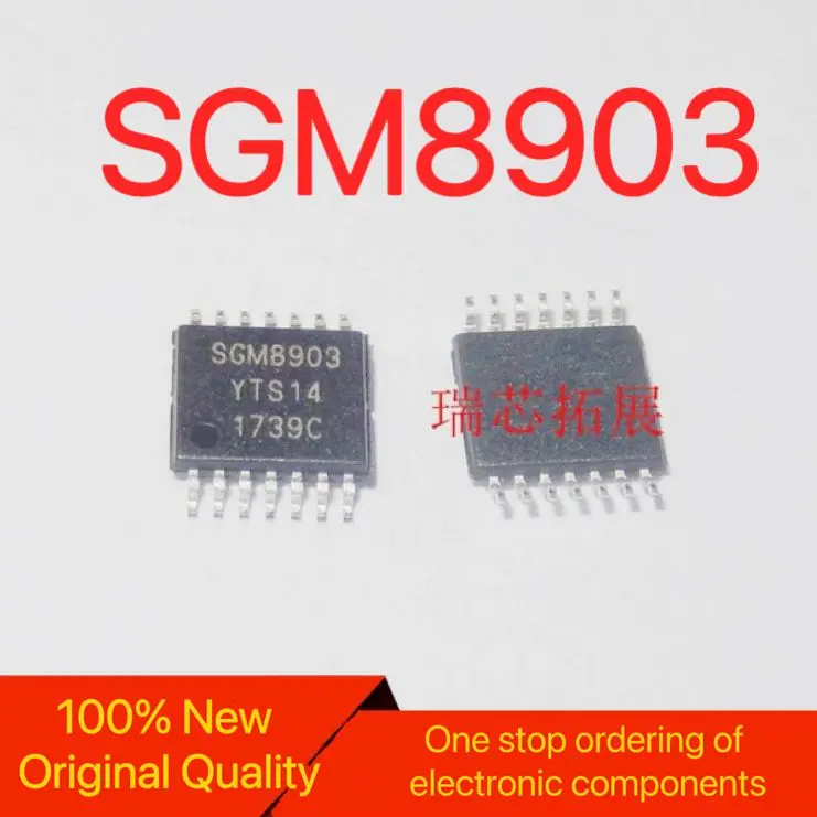 【5PCS】New original SGM8903YTS14G SGM8903 TSSOP14 audio chip mounting