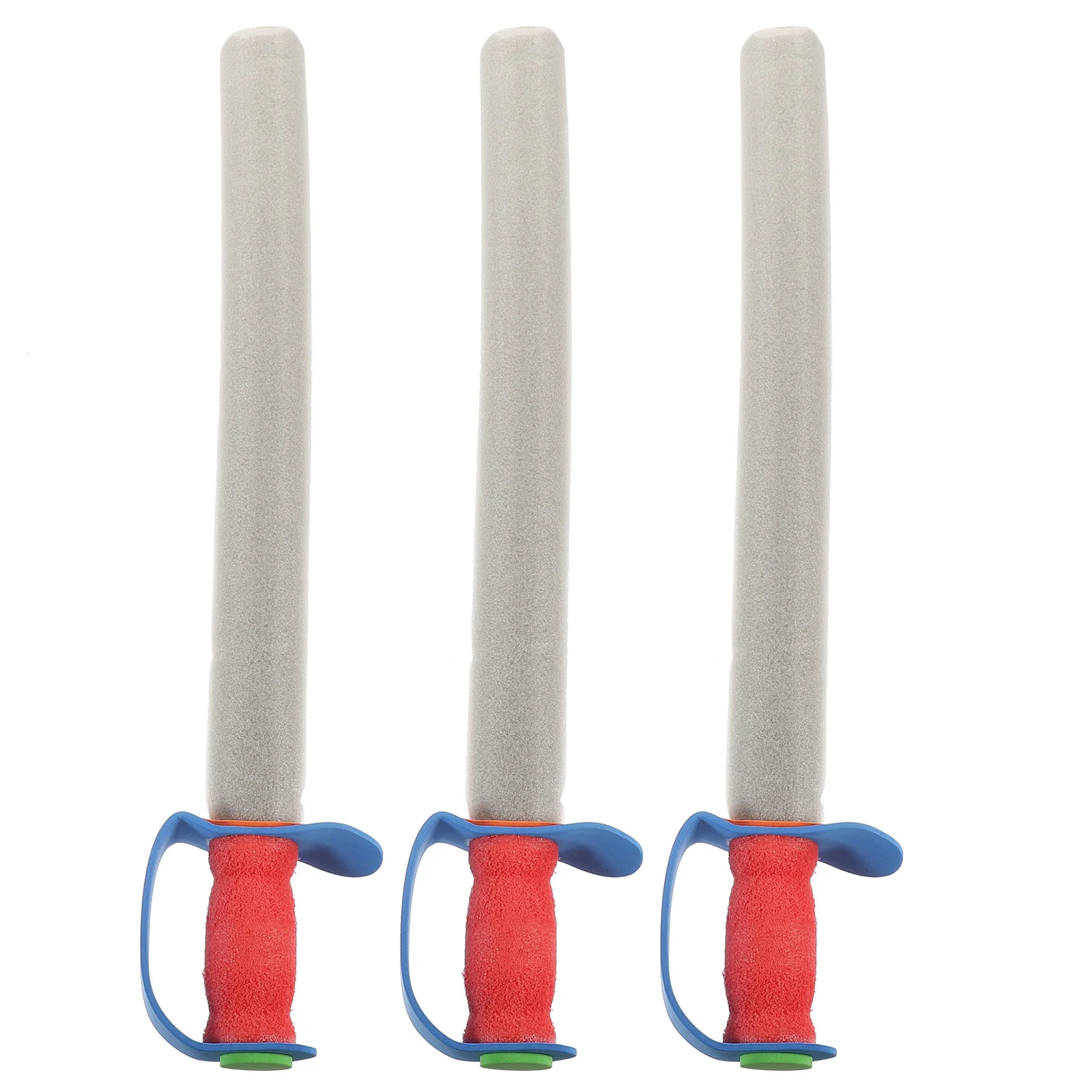 3 Pcs Giant The Bubble Children's Foam Sword Tools for Kids Fencing Knights Pretend Play Toy Training