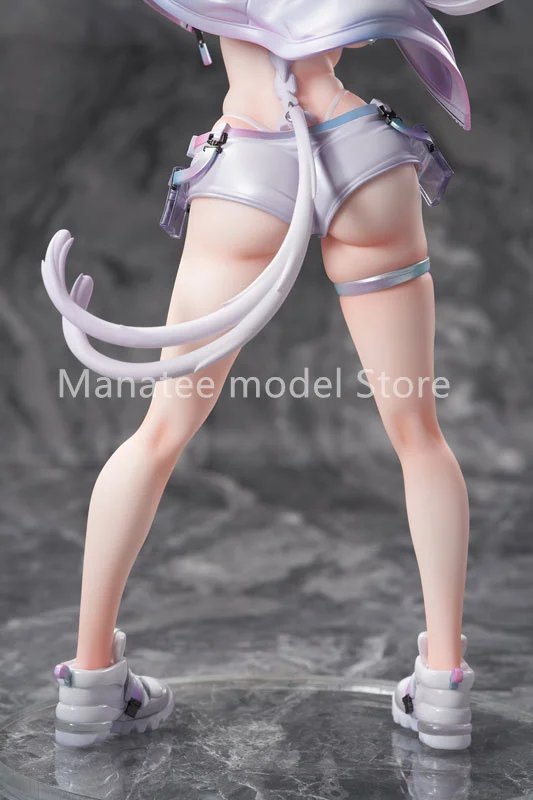 ﻿   Bibic botões originais kin mirai nekomata miu 1/6 pvc figura de ação anime modelo brinquedos coleção boneca presente