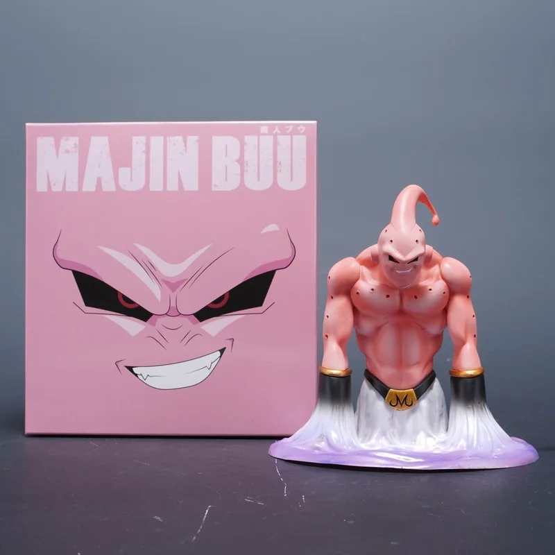 Dragon Ball Majin Buu Inner Clone Sammlerstück, Anime-Figur, 12,5 cm, bemaltes PVC-Modell, Desktop-Computer-Gehäuse-Dekoration, Statue für Fans