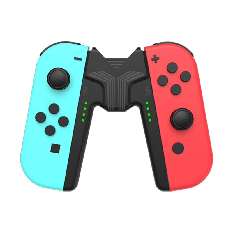 جهاز شحن ألعاب صغير قبضة مع منفذ Type-C USB C لنينتندو نينتندو سويتش Joy Con Joycon مقبض شاحن تحكم