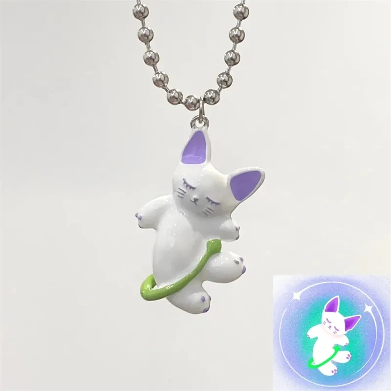 

Super Cute Drop Glue Healing Mood Series Star Pendant Pendant Necklace Handcrafted Drop Glue Niche Artistic Creative Jewelry