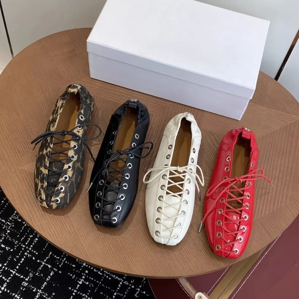 

Women's shoes 2026 spring new pleated leather round toe comfortable flat bottom loafers, single foot shoes for women
