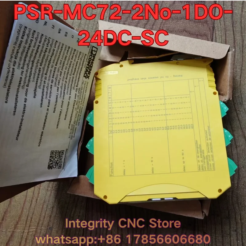 New PSR-MC72-2No-1DO-24DC-SC PLC module 2702096
