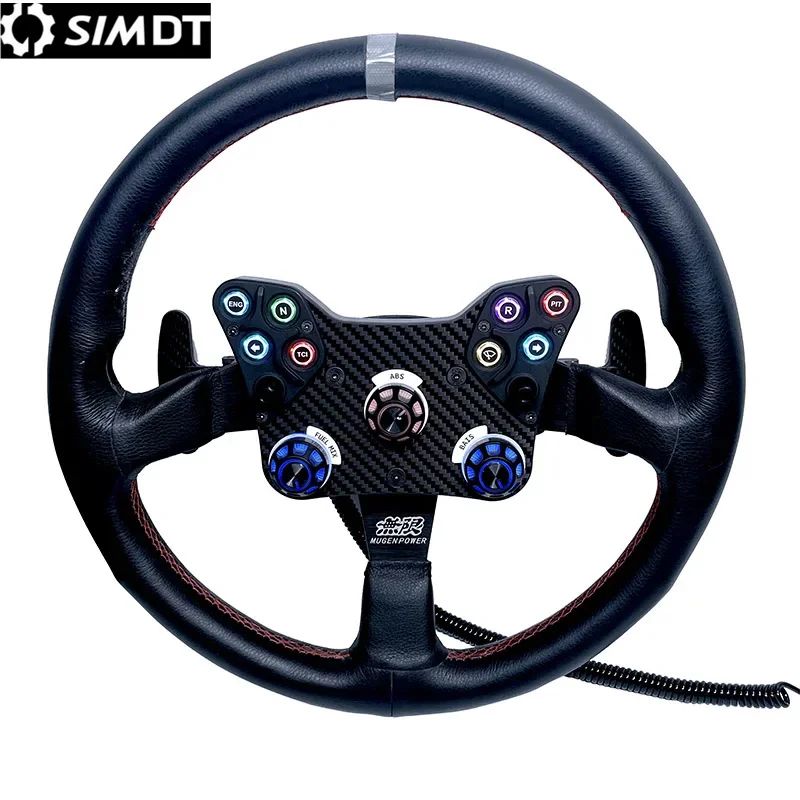 PC-Simulation Rennen PC Rallye Lenkrad Center Control Box Paddle Shifter Adapter für Thrust master/Logitech Simracing-Spiel