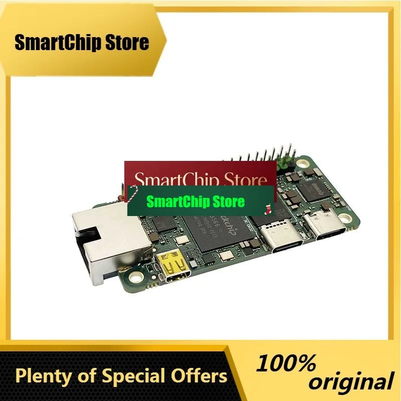 SmCpRadxa ZERO 3E RK3566 Single Board Computer - 1/2/4GB RAM, Rockchip 4-Core CPU For Embedded/DIY Projects