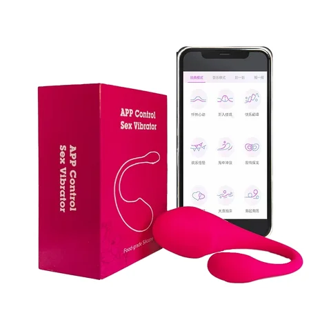 Bluetooth APP Remote Control Vibrator for Women Wearable Dildo Adult Sex Toy Female Juguetes Sexuales