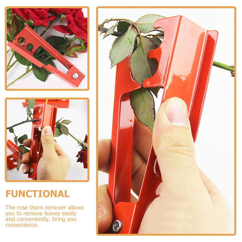 5Pcs Rose Stem Thorn Remover Professional Leaf and Thorn Stripper Tool for Flower Shop Home Decoration Art Class