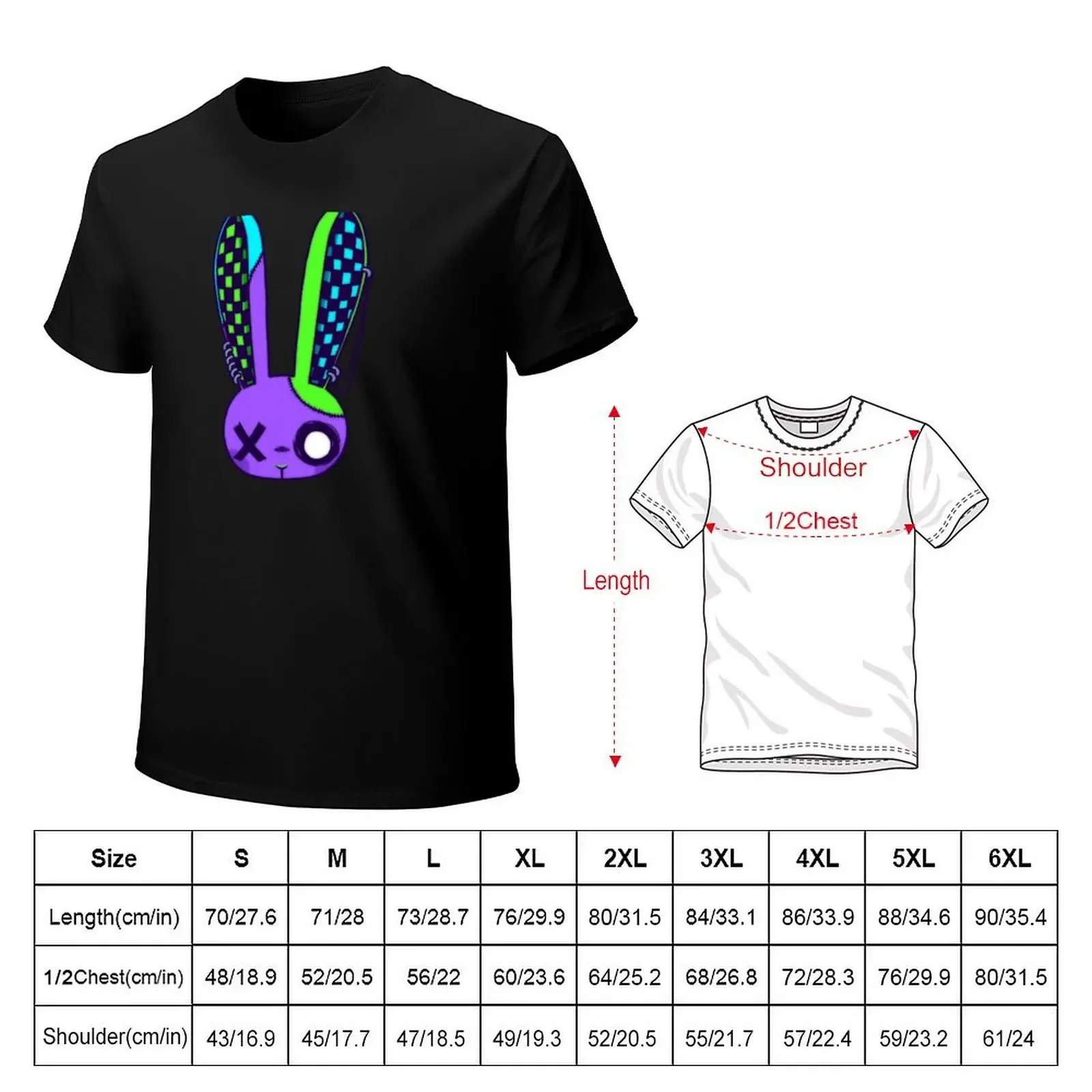 scenecore rabbit T-Shirt Blouse customizeds shirts graphic tee boys whites outfits for men