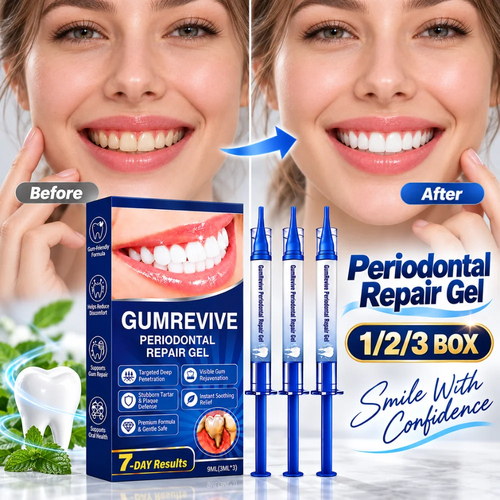 9ml Gumline Care Gel Hyaluronic Acid Coenzyme Q10 Aloe Vera Peppermint Precision Syringe Formula for Sensitive Gum Oral Hygiene