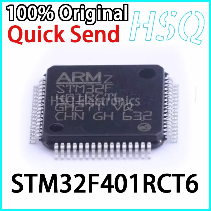 1PCS STM32F401RCT6 Gloednieuwe Microcontroller Chip 32-bit Microcontroller Chip LQFP64