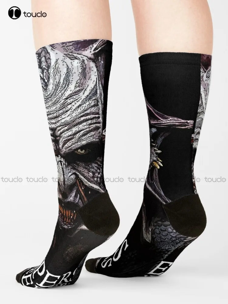 Jeepers Creepers Socks Socks Women Streetwear Personalized Custom Unisex Adult Teen Youth Socks 360° Digital Print Retro Art