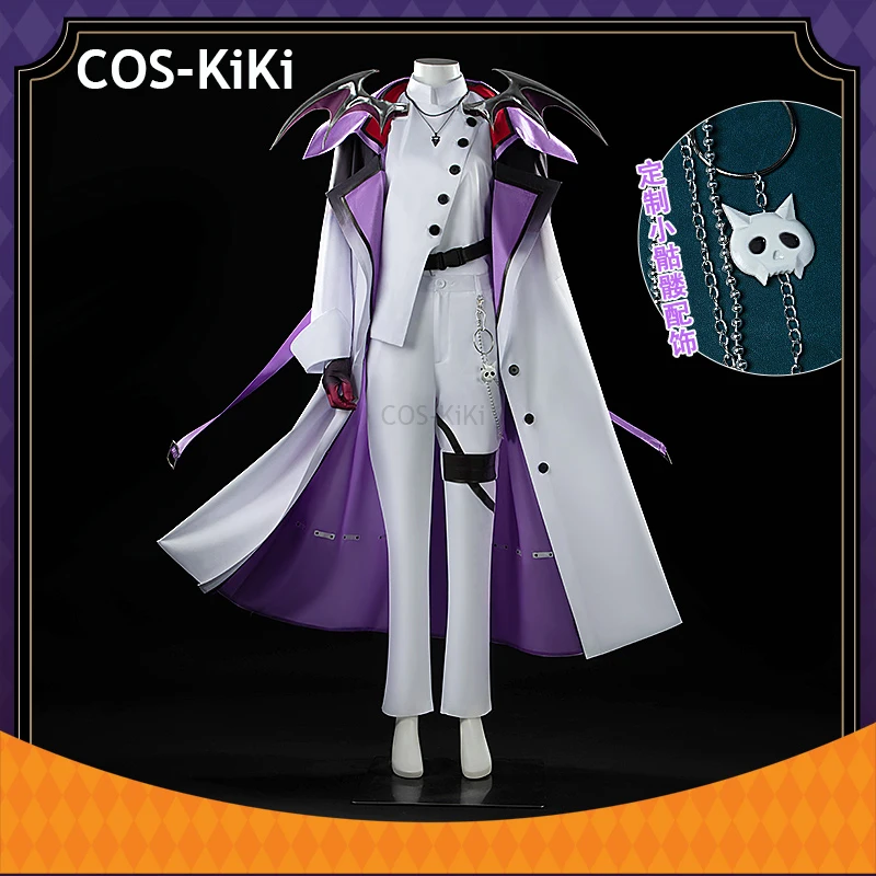 COS-KiKi Vtuber Nijisanji Shu Taipei Meet-And-Greet Game Suit Gorgeous Uniform Cosplay Costume Halloween Party Role Play Outfit