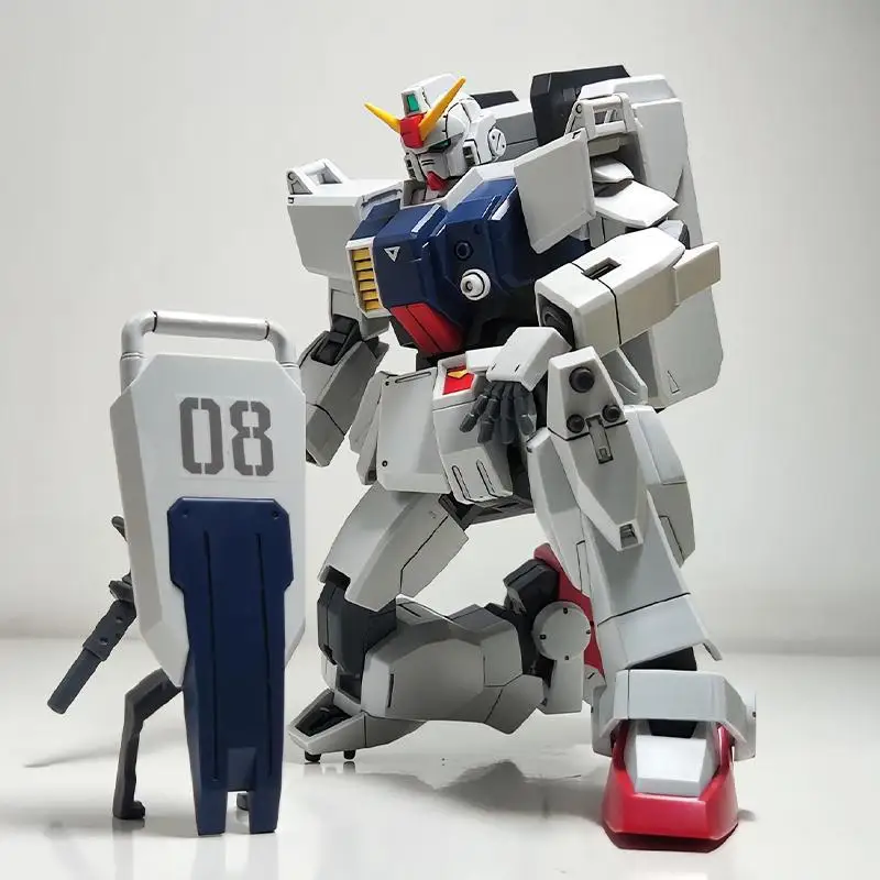 

08 Squadron Hguc 210 New Land Combat Model 1/144 Plastic Boxed Action Figure Collectible Model Boys Assembly Toys Gifts Anime