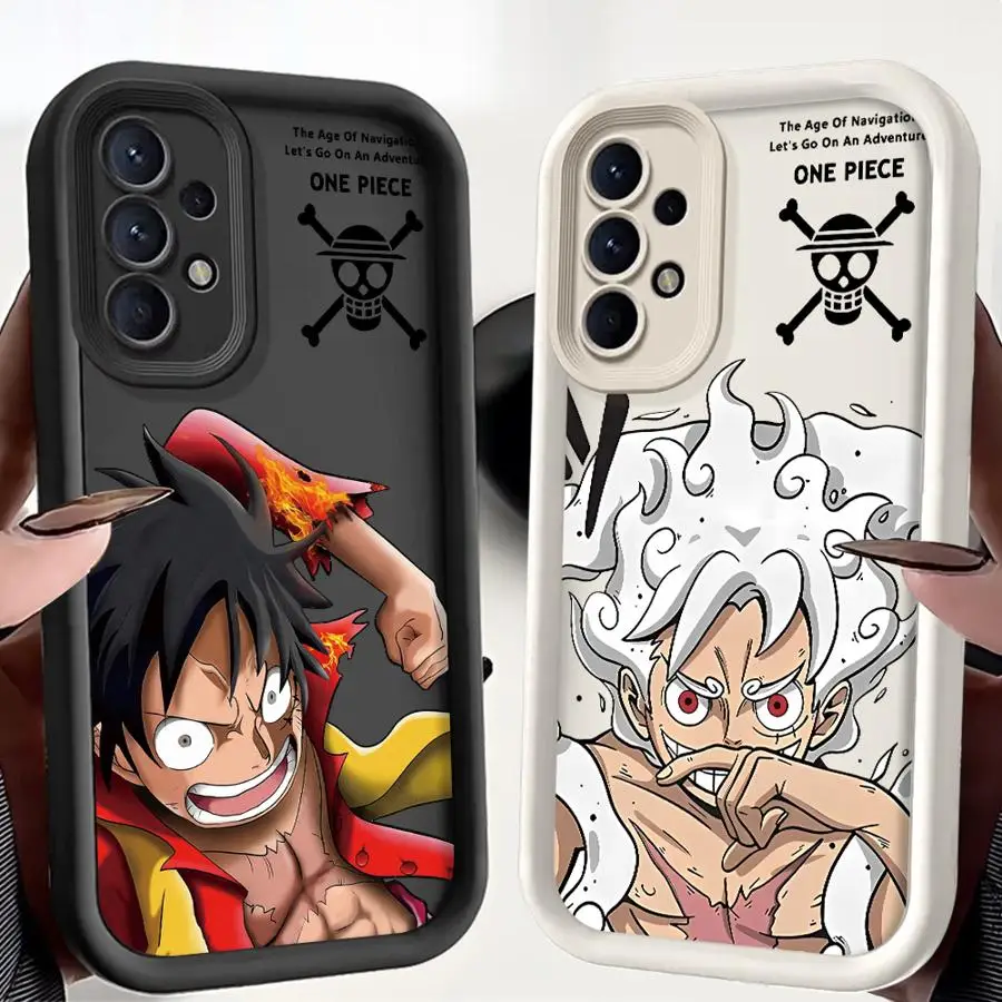 Phone Cover Case for Samsung Galaxy A16 A12 A13 A23 A71 A72 A51 A73 A35 A36 A56 A26 A32 A53 A54 A34 A15 O-ne P-ieceS Anime