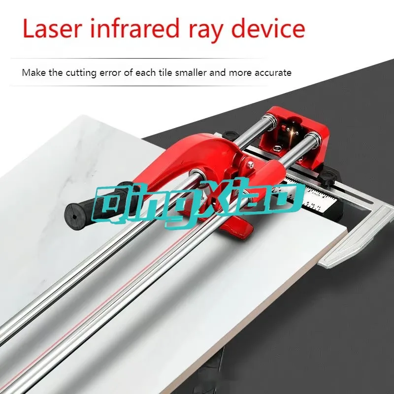 Professional Manual Push Tile Cutter Machine With Carbide Wheel For Workshop Tile Processing And Indoor Decoration Projects Work