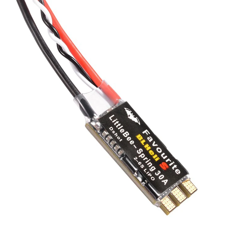 LANNRC LittleBee Little Bee Spring 20A 30A Favorite BLHeli-S Brushless ESC DShot Speed Controller 2~6S Lipo for FPV Quadcopter