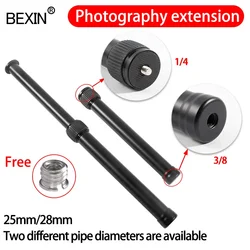 Selfie stick with 1/4 or 3/8 screws Handheld stabilizer adapter Adjustable tripod monopod SLR camera extension