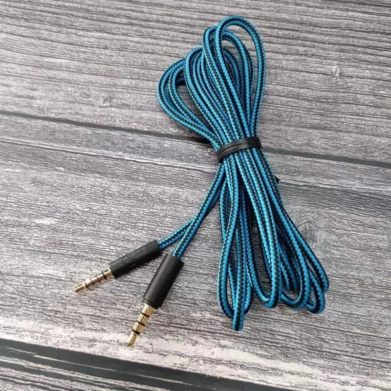Ersetzen Sie Ihr verlorenes oder beschädigtes Kopfhörerkabel. Hochwertiges vergoldetes 3,5-mm-Anschlusskabel für G233 G433 GPRO – Detail 1