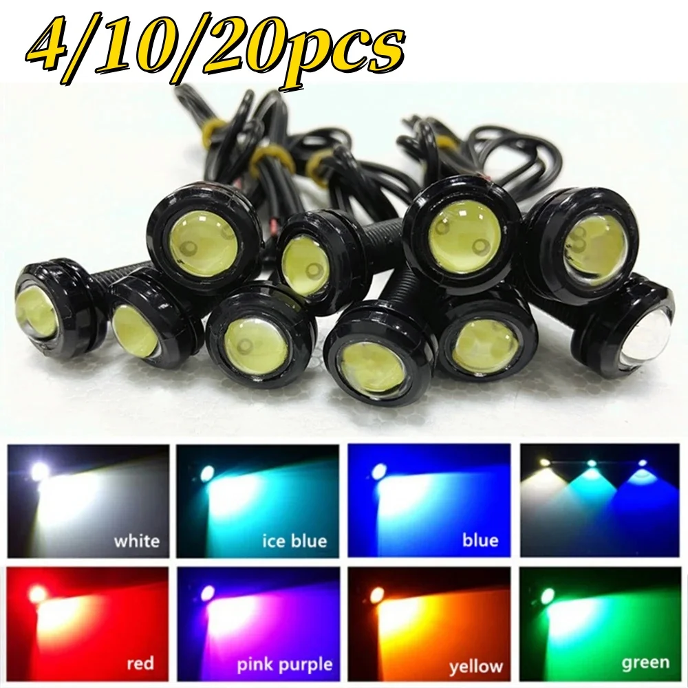 4/10/20 pack, each set of 18 mm, hawk-eye Led daytime running lights, Led 12V backup, reverse, parking, turn signal