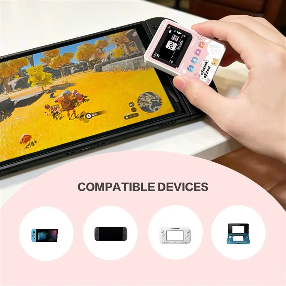 a20z-oled多機能nfcエミュレーターボタン-拡張範囲type-c充電-スイッチ用-スイッチ2用-u用-b用