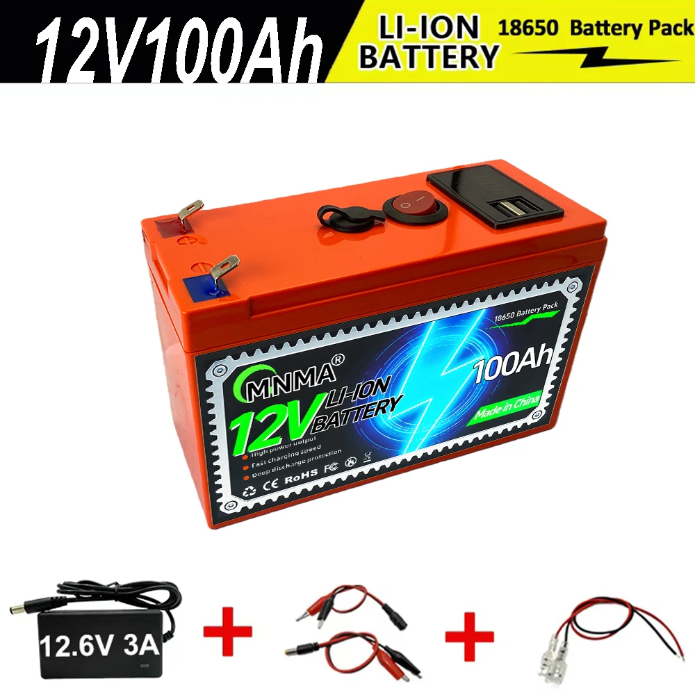 12V 100Ah Lifepo4 D…