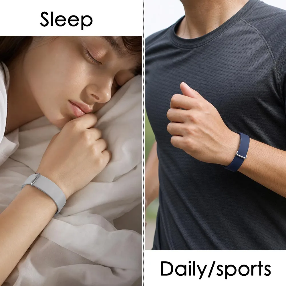 Original Silicone Strap for Google Fitbit Air Band Fitness Tracker Sport Replacement Band Adjustable for Google Fitbit Air Strap