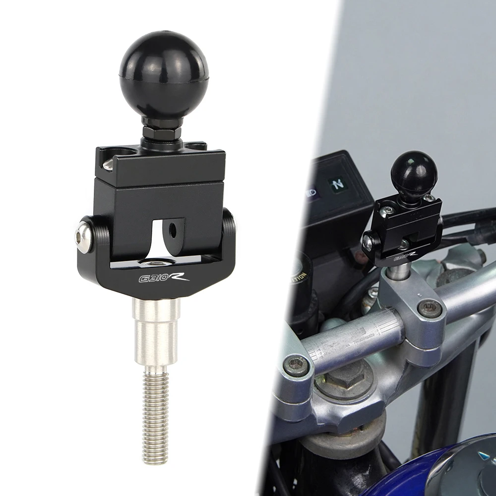 

Motorcycle Handlebar Clamp M8 Bolts GPS Mount For BMW G310R G310GS F800GS/GSA F700GS F650GS F900GS R1300GS G650GS/Sertao G650X