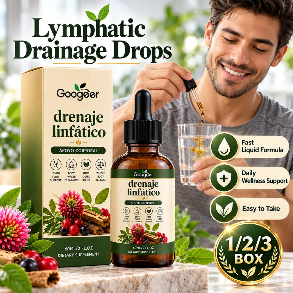 60ml Herbal Wellness Drops Catchweed Bedstraw Chinese Tallow Root Botanical Formula for Daily Fluid Balance and Routine Care