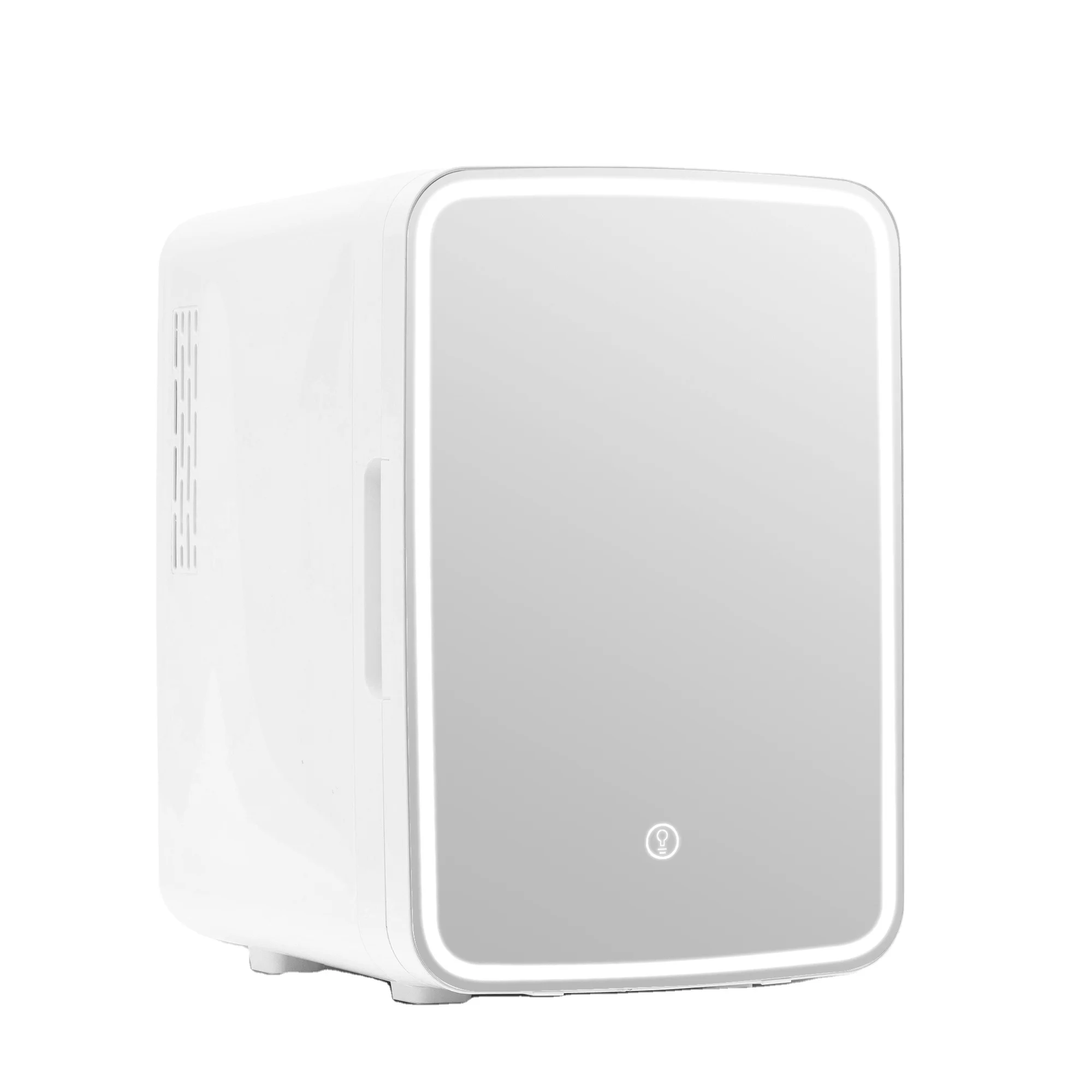 Portable 6L Dual-Purpose Mini Refrigerator With Transparent Door Home  And Heating Face Target