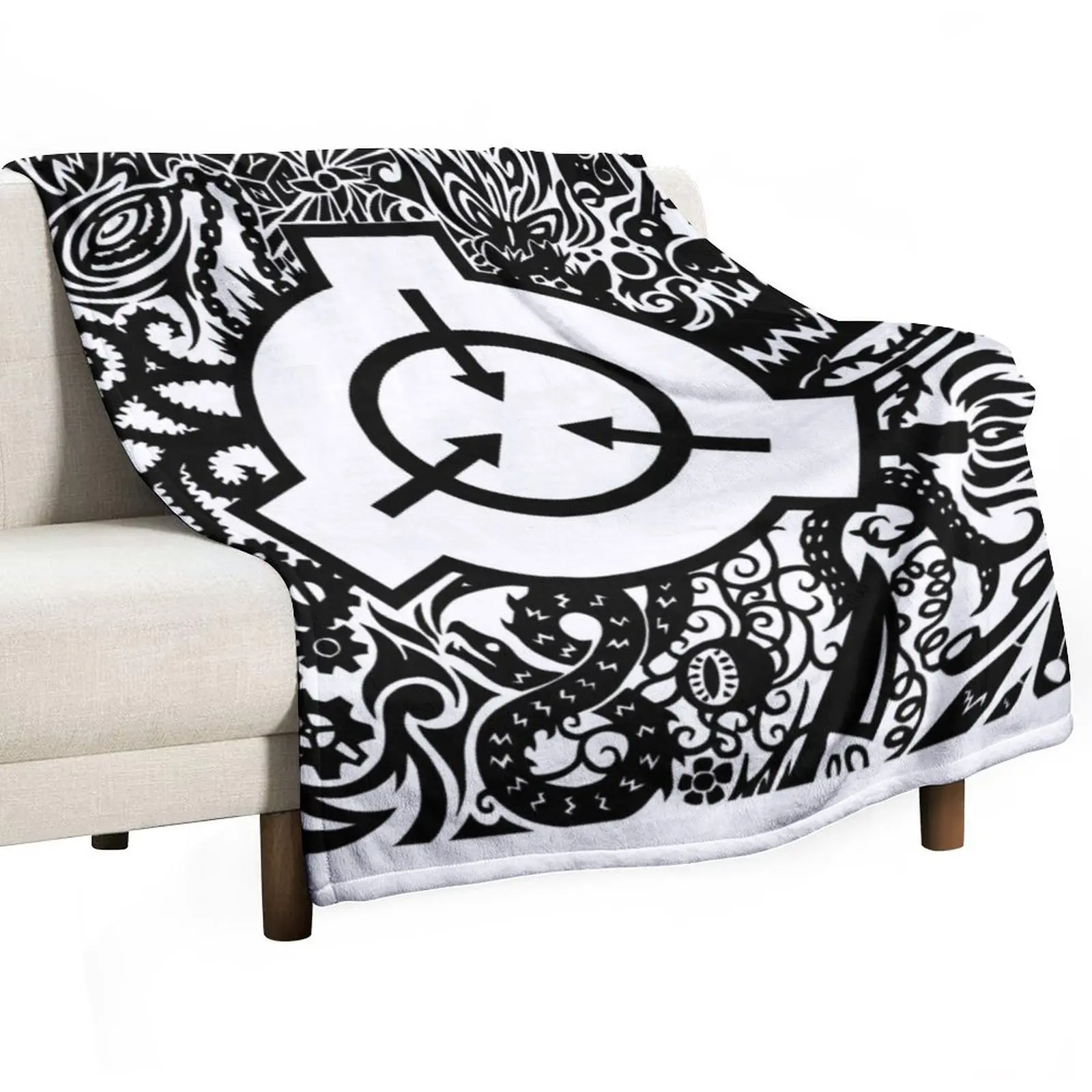 

SCP - Foundation Logo Throw Blanket decorative Personalized Gift for winter Sofa Quilt Blankets