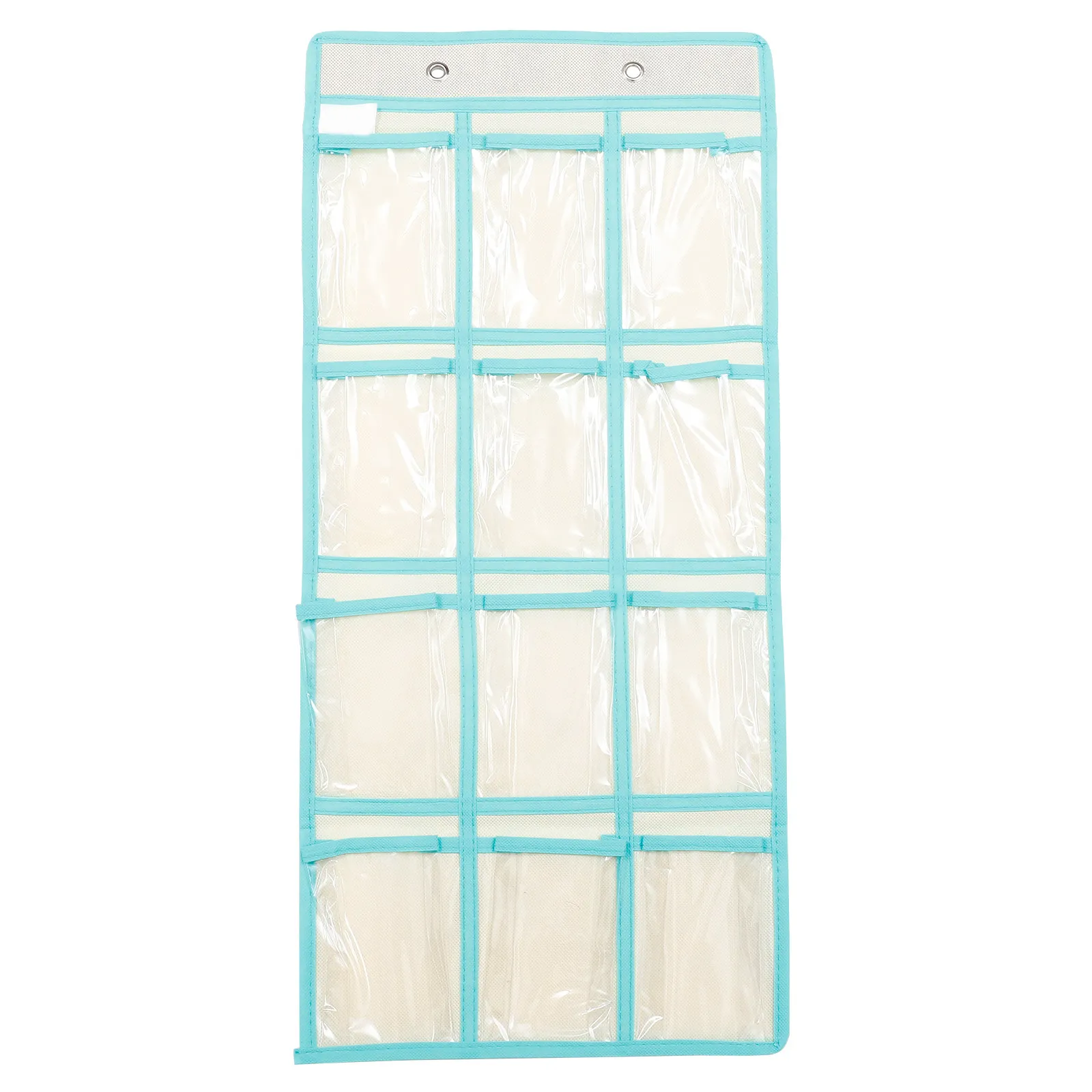 1Pcs School Cell Phone Organizer Big Clear Pockets Wall Hanging Over Door Closet Shoe Storage Pouches Cell Phone Calculator